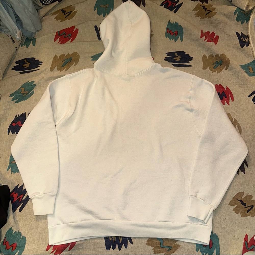 Vintage 80s Indiana University Russell Athletic White Hoodie - Picture 5 of 7